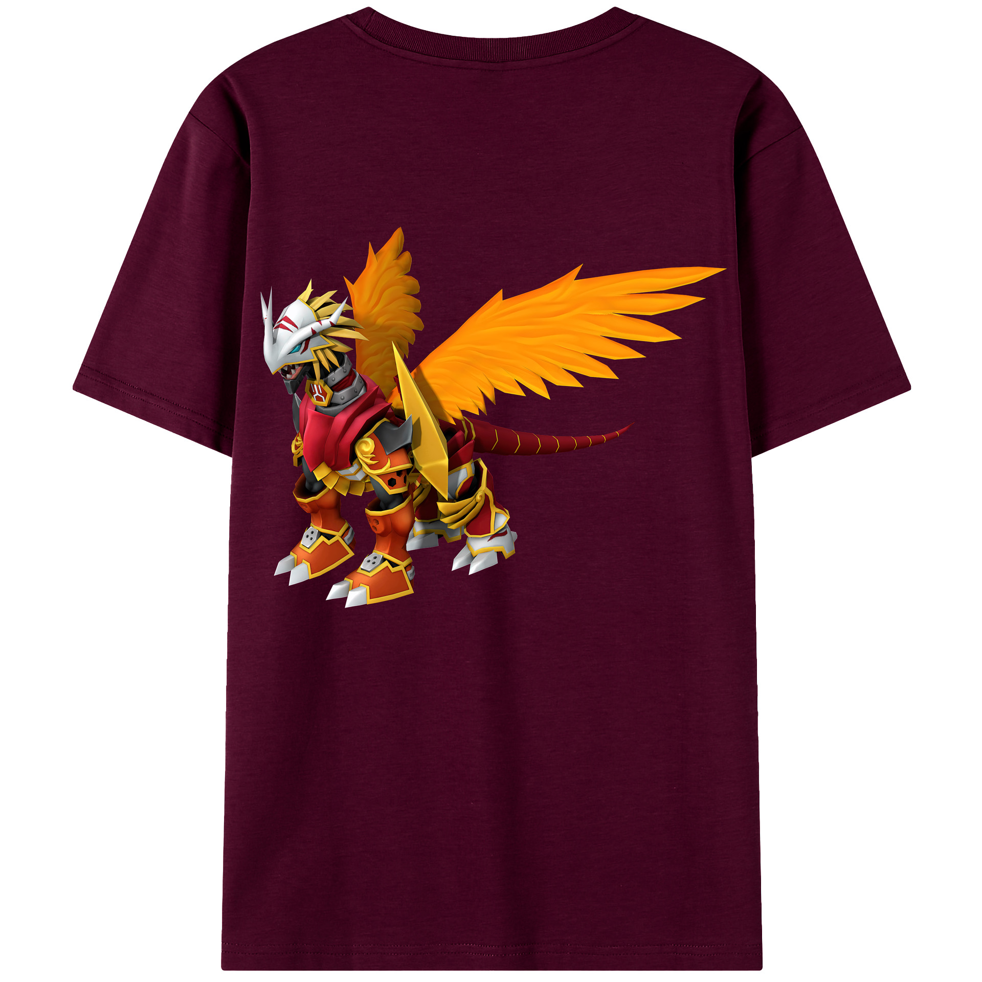 （画像用） Digimon デジタルモンスター/デジモン レディース半袖Tシャツ(バックプリント)